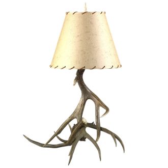 Three Antler Table Lamp