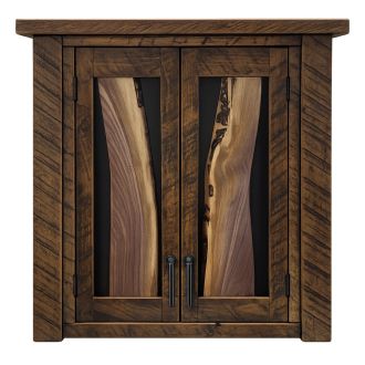 Walnut Falls Rustic Toilet Topper