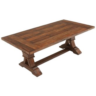 Modern Tuscan Oldwood Dining Table - Natural Reclaimed Wood