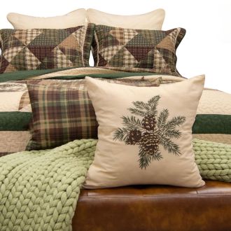 Pine Star Decorative Pillow Set