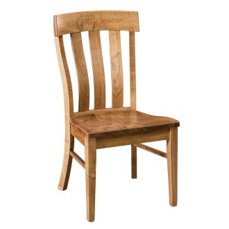 Raleigh Run Deep Bend Dining Side Chair - Harvest Finish