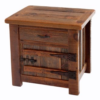 Reclaimed Heritage Richland Enclosed Barn Wood Nightstand
