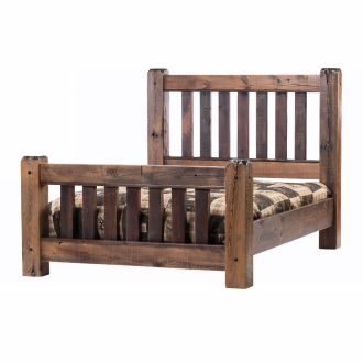 Old Sawmill Timber Frame Bed