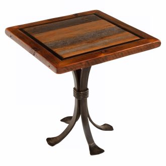 Red River Rustic Reclaimed End Table