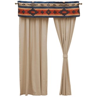 Red Rock Canyon Drape Panel & Valance