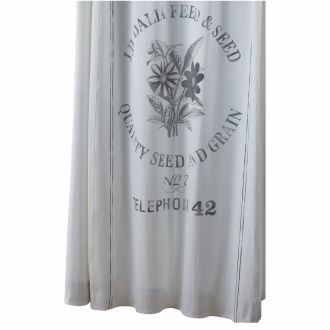 Rustic Feed & Seed Shower Curtain