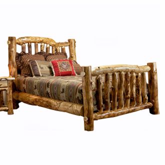 Snowbent Aspen Log Bed