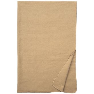 Solid Crème Throw Blanket