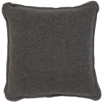 Solid Greystone Decor Pillow