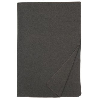 Solid Greystone Throw Blanket