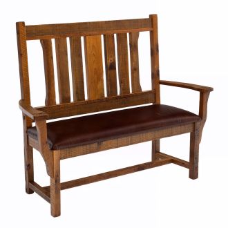 Stony Brooke Rustic Reclaimed 4' Bench