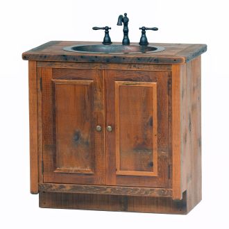 Stony Brooke Rustic Reclaimed Bathroom Vanity