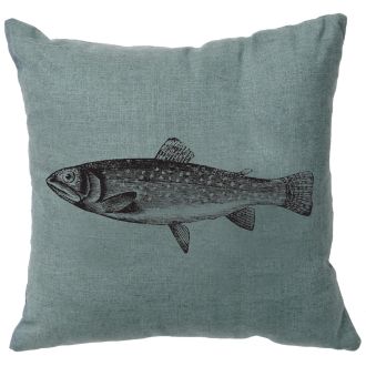 Trout Decor Pillow - Ocean Linen
