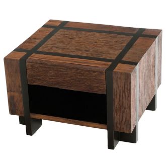 Urban Rustic 1 Drawer Reclaimed Nightstand