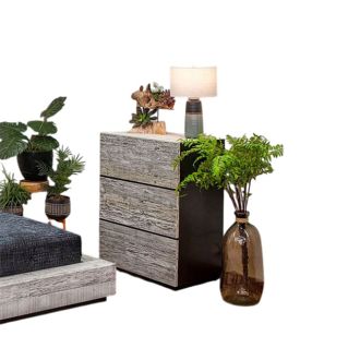 Urban Rustic Reclaimed Wood 3 Drawer Chest