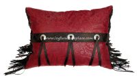 Rectangular Pillow with Conchos