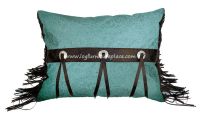 Rectangular Pillow with Conchos