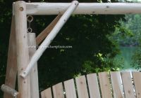 Contoured Comfort Country Garden 5 ft Log Yard Swing