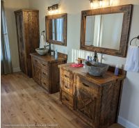 antique barnwood finish