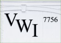 Wrought Iron House Numbers & Letters Examples