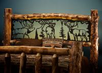 3 Elk Scene w/ LED Backlight