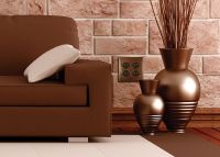 Rustic 2 Outlet Copper Switch Plate