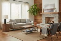 Natural-Edge Modern Rustic Coffee Table: Some lifestyle images are created with AI for visualization purposes. Crafted from natural solid wood, each piece is unique and will vary.