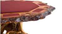 Rustic Redwood & Juniper Game Table