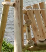 Contoured Comfort 5 ft Log Yard Swing
