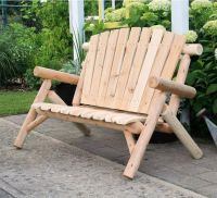 Contoured Comfort 4 ft Log Love Seat