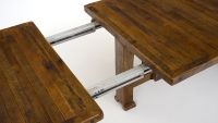 Stony Brooke Rustic Reclaimed Extension Dining Table
