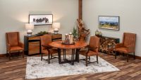 Luxe Copper Round Dining Table