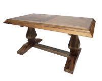 Cottage Chic Golden Walnut Coffee Table