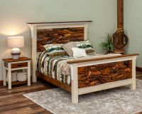 Harvestline Teak Panel Cottage Bed