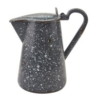 Rustic Gray Granite Enamel Pitcher