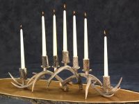 Mantle Piece Antler Candle Holder (7 candles)