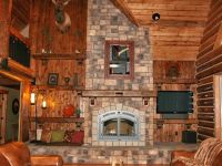 Barnwood Mantel (Corbels not included)