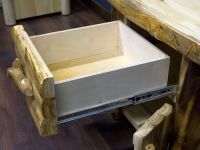 Full Extension Drawer Glides detail