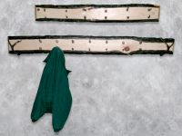 Black Poplar & Elk Tines Coat Rack