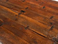 Reclaimed Wood Beam Rustic Coffee Table