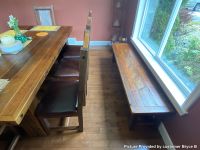 Rocky Creek Reclaimed Barn Wood Dining Bench