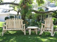 Rustic Round Coffee Table