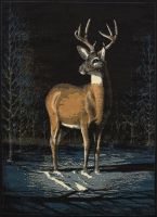Winter Buck Rug