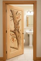 Hand Carved Interior Doors: Some lifestyle images are created with AI for visualization purposes. Crafted from natural solid wood, each piece is unique and will vary.