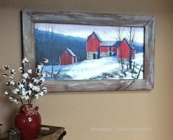 Old Wooden Picture or Mirror Frames Made by Woodland Creek
