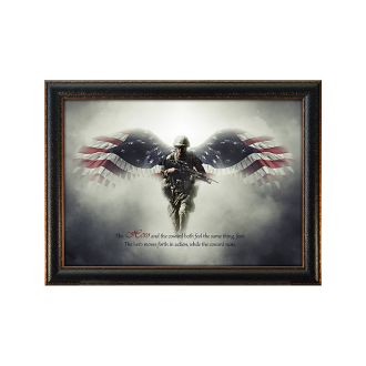 "Hero" Framed Wall Art by Jeremy Ashcraft
#8234 Standard Frame