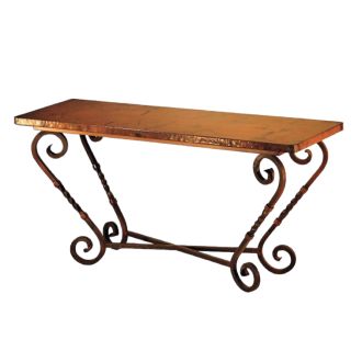 Copper Console Table