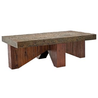 Rustic Chic Metal Coffee Table
