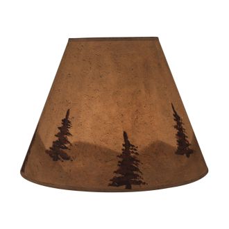 Rustic Pine Mountain Lampshade
