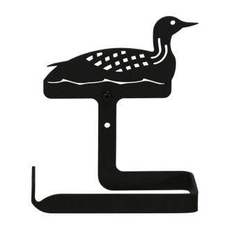 Wrought Iron Loon Traditional Tissue Holder